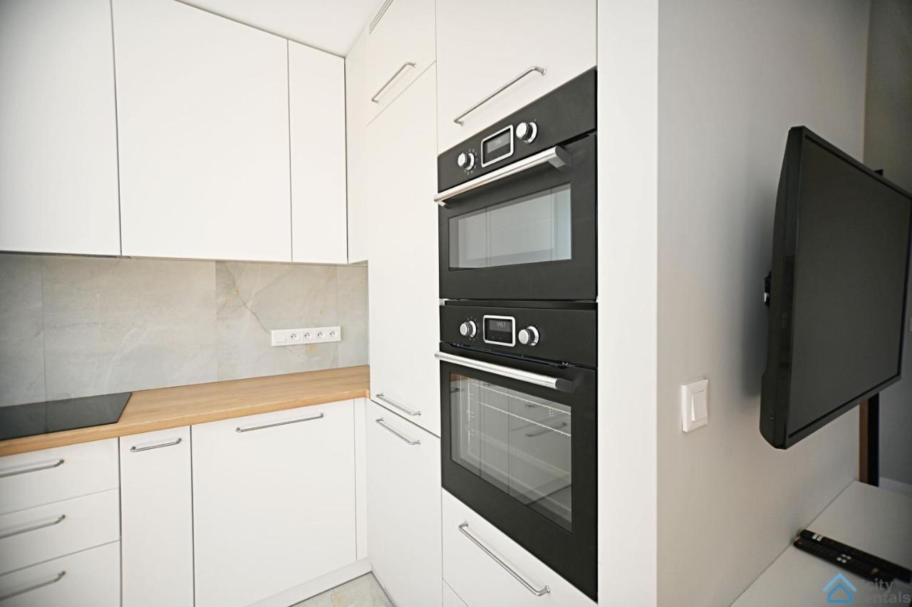 Beige 3City Apartment With Parking In Gdansk By Noclegi Renters Eksteriør bilde