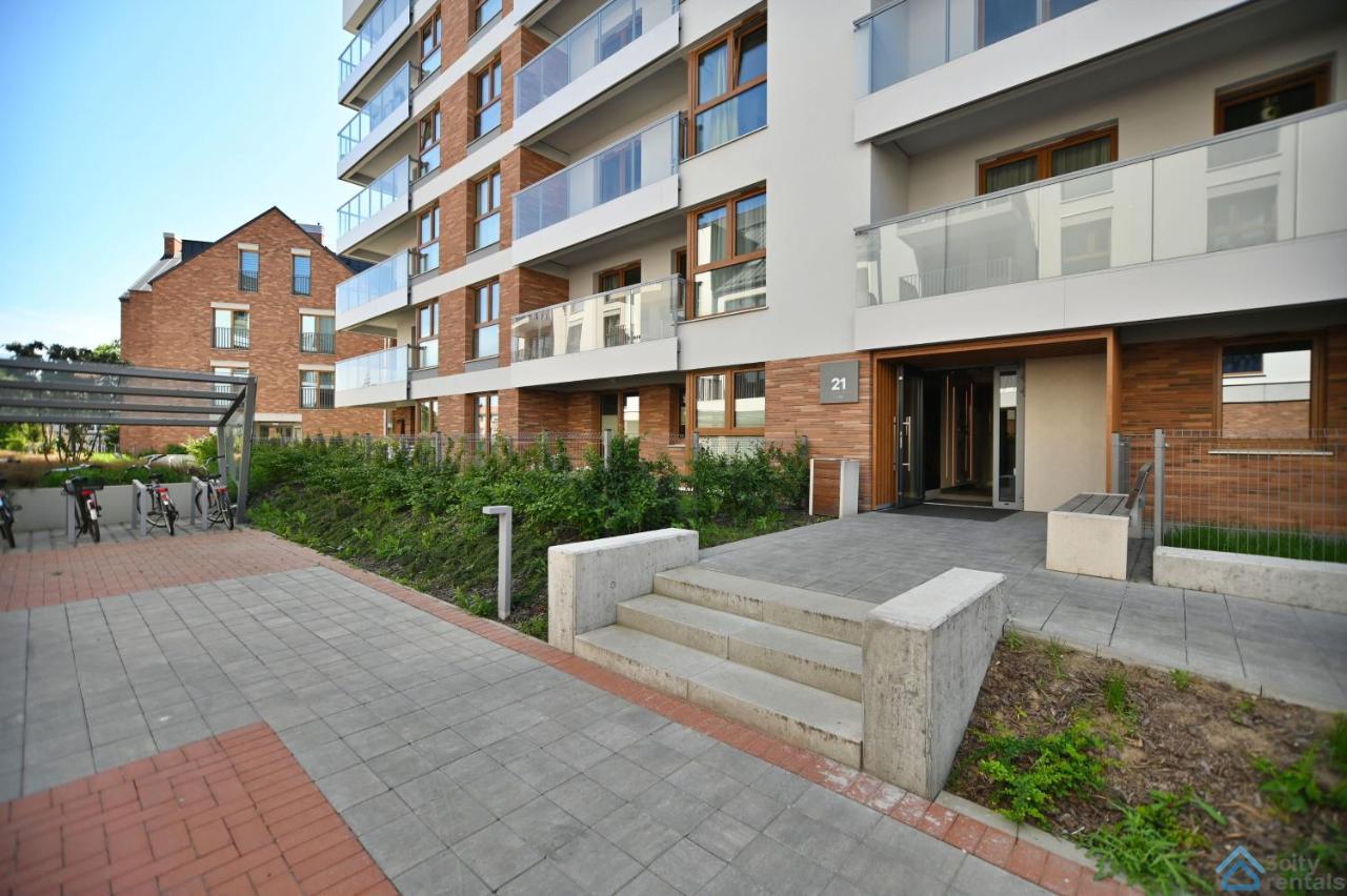 Beige 3City Apartment With Parking In Gdansk By Noclegi Renters Eksteriør bilde